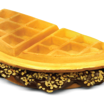 朱古力榛子醬格仔餅（Nuttella Waffle）
