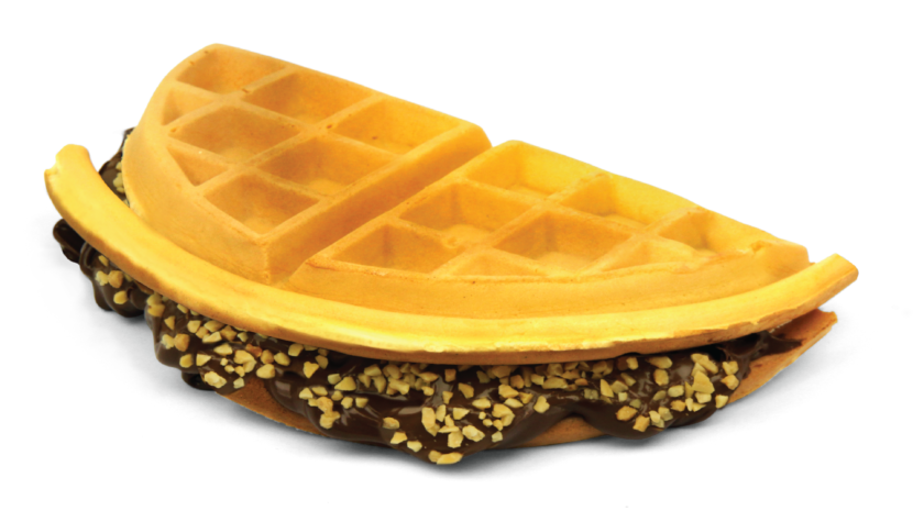 朱古力榛子醬格仔餅（Nuttella Waffle）